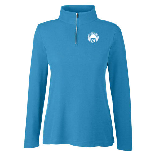 ChromaSoft Pique Quarter Zip - Ladies  Thumbnail