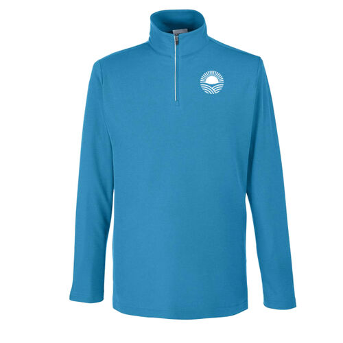 ChromaSoft Pique Qtr Zip - Mens  Thumbnail