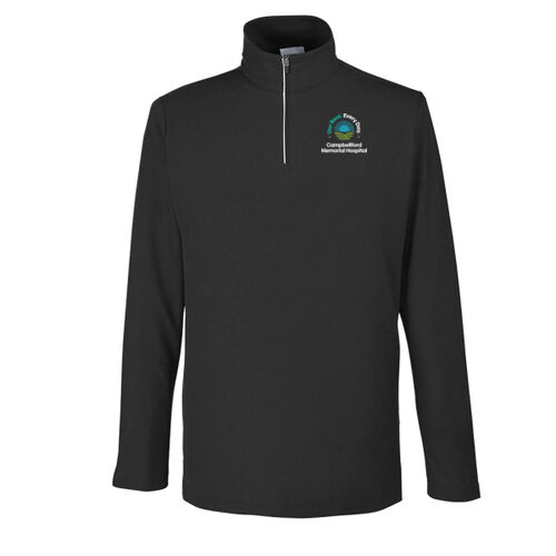 CChromaSoft Pique Qtr Zip - Mens  Thumbnail
